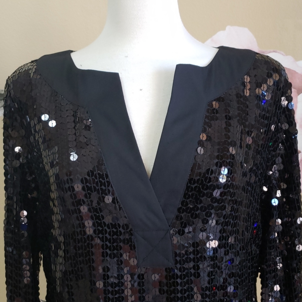 Michael Kors Sequin Top - Picture 2 of 6